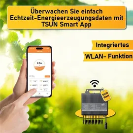 epp solar Epp Solaranlage 2640W Bifazial Komplettset 3000W TSOL MP 3000W WIFI Wechselrichter