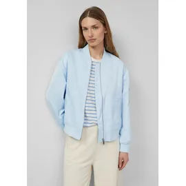 s.Oliver Satin-Blouson mit Bomberkragen blau M