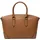 Michael Kors Murphy Schultertasche Kunstleder Brown