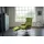 KAWOLA Sessel TOSAR Velvet 83 x 110 x 89 cm Grün mit Hocker