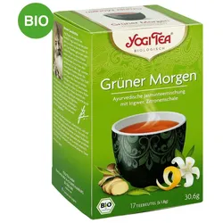 Yogi Tea Grüner Morgen Bio Filterbeutel