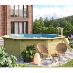 Karibu Gartenpool-Set »Modell 1« - blau
