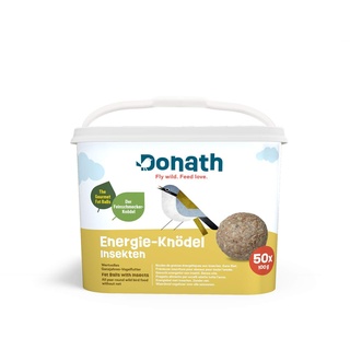 Donath 50x100g Donath Energie Knödel Insekten ohne Netz Vogelfutter