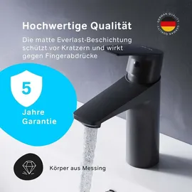 AM PM FGA82122 Waschtischarmatur Schwarz
