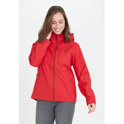 Softshelljacke WHISTLER "Osbourne", Damen, Gr. 36, rot, 100% Polyester, unifarben, casual, ohne Ausschnitt, Langarm, Jacken, aus wind- und wasserdichtem Material