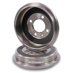 Bestprice 2x Bremstrommel Hinterachse für VW
