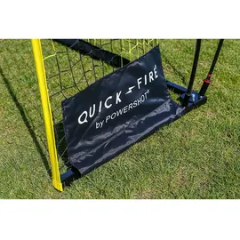 powershot Quickfire Fußballtor - Black / Yellow - 3 x 2 m