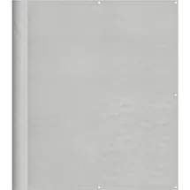 vidaXL Balkonverkleidung 120 x 400 cm Hellgrau Polyester