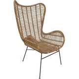SIT Möbel SIT Sessel »Sit&Chairs«, mit geschwungenen Armlehnen, in schwarz oder natur, Shabby Chic