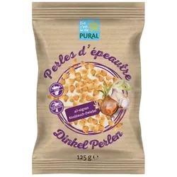 Pural Dinkel Perlen Knoblauch-Zwiebel bio