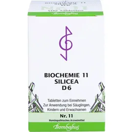 Bombastus Biochemie 11 Silicea D 6 Tabletten