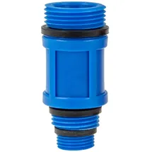 tecuro Universal Baustopfen - Abdrückstopfen für 3/8 - 1/2 und 3/4 Zoll - Kunststoff blau