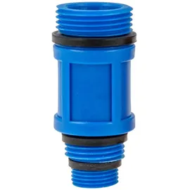 tecuro Universal Baustopfen - Abdrückstopfen für 3/8 - 1/2 und 3/4 Zoll - Kunststoff blau