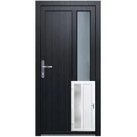 PANTO K 511 links 88 x 198 cm anthrazit/weiß