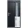 PANTO K 511 links 88 x 198 cm anthrazit/weiß