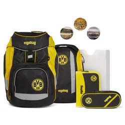 ergobag pack Schulrucksack-Set Borussia Dortmund