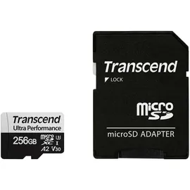 Transcend microSDXC 340S 256GB Class 10 UHS-I U3 A2