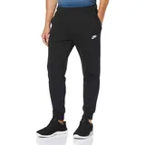 Nike Sportswear Club French Terry Jogginghose black/white XL