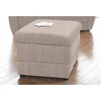 DOMO collection Polsterhocker »Lale«, beige