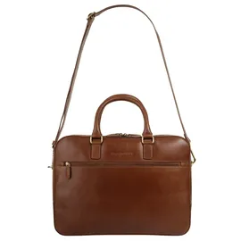 Bugatti Remo Aktentasche Leder 40 cm Laptopfach braun