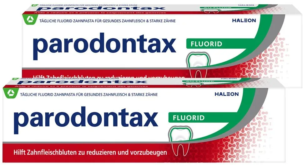 parodontax® mit Fluorid 75 ml Doppelpack Zahnpasta 2x75 St 2x75 St Zahnpasta