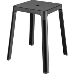 Keuco AXESS Hocker, Accessoires, schwarz matt
