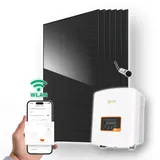 pvundso 3000W Solaranlage polykristallin 3000 W inkl. Wechselrichter