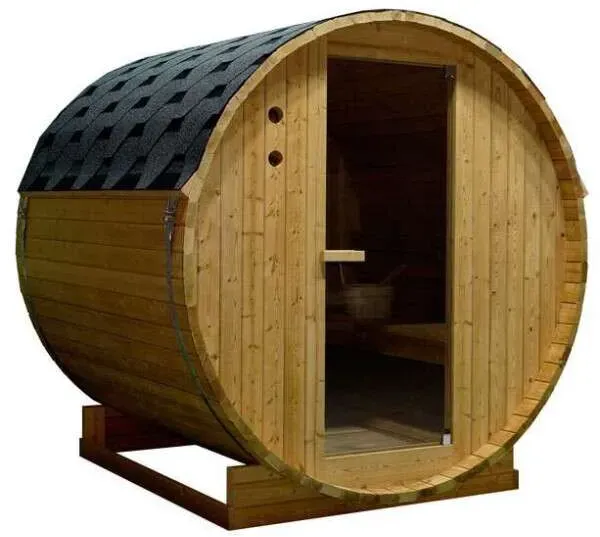 DM-San Duschmeister Outdoor Fasssauna Sano 688.. - Duschmeister Sauna