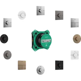 Hansgrohe ShowerSelect Comfort S Ventil Unterputz für 3 Verbraucher Brushed Bronze 15558140