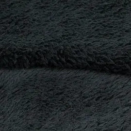 buttinette Wellness-Fleece schlicht Schwarz 1 m x 1,5 m