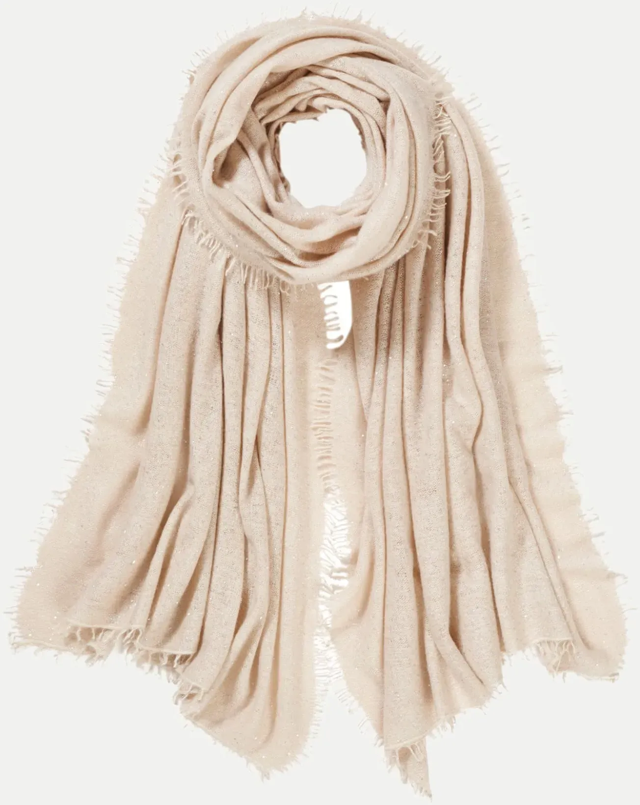 Schal Galactic Stars Beige