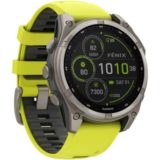 47 mm Graphit/Titanium Titan Silikon-Armband 22 mm