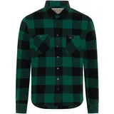 Rokker Denver 2, Hemd - Grün/Schwarz - 3XL