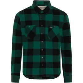 Rokker Denver 2, Hemd - Grün/Schwarz - 3XL