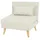MCW Schlafsessel D35 Stoff/Textil 80 x 90 x 100 cm Creme-Beige