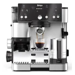 SharkNinja Ninja ES501EU, Espressomaschine, 2 l, Kaffeebohnen, Eingebautes Mahlw