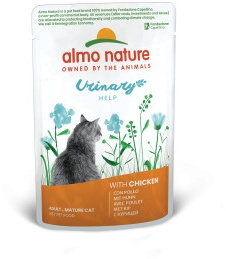 Almo Nature Urinary Help met kip natvoer kat (70 g)  30 x 70 g