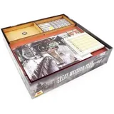 VARIA Group WEST Brettspiel Organizer für Great ern Trail und Erweiterung Rails to the North