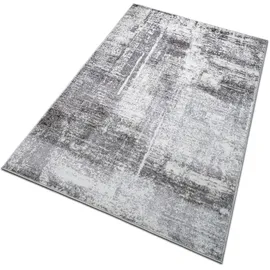 OTTO home Teppich OTTO HOME "Salsa" Gr. 6, grau, B:200cm H:9mm L:300cm, Kunstfaser, Teppiche, Teppich, mit besonders weichem Flor, Kurzflor, im Vintage-Look, dichte Qualität