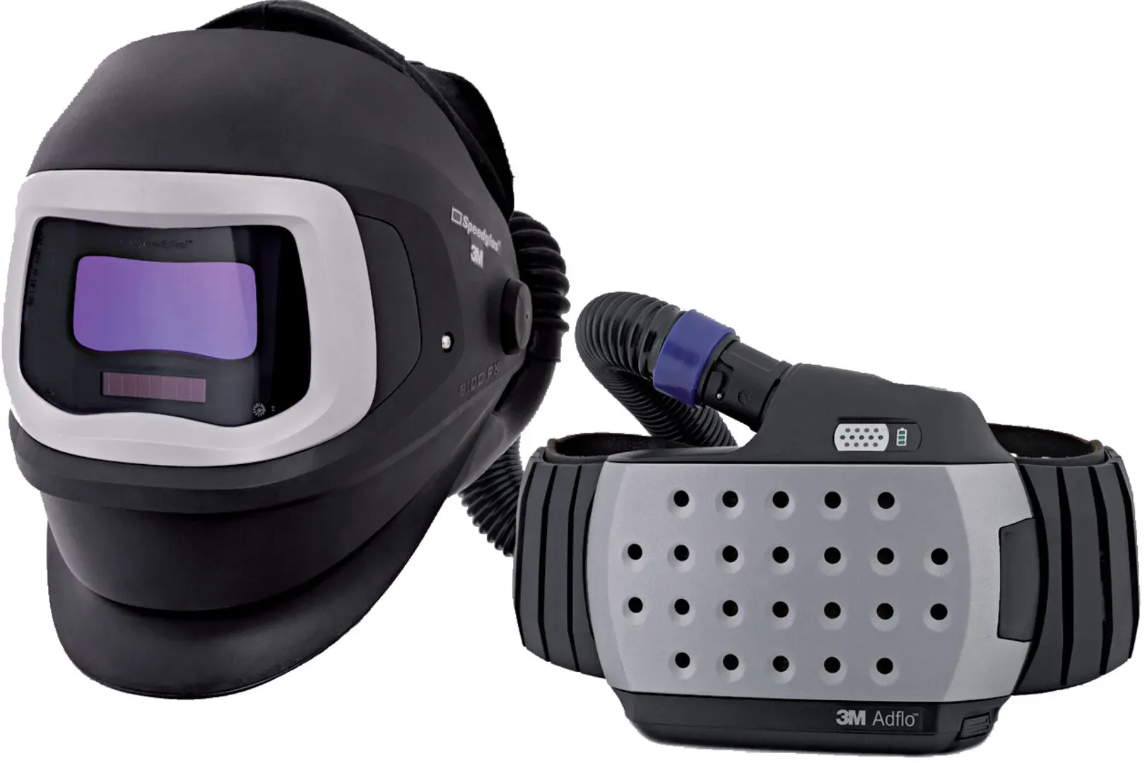 3M Speedglas Hochleistung s-Schweißmaske mit Adflo G5-01 ohne Schweißfilter