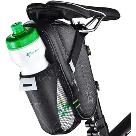 ROCKBROS C7-1 Wasserdichte Fahrradtasche mit Sattelbefestigung 1,5L - Schwarz