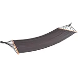 deluke Hängematte TRIER 200 x 100 cm Anthrazit/Kastanie