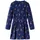 vidaXL Kinderkleid Marineblau 104