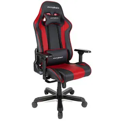 DXRacer Gaming Stuhl King Serie, Größe XL, OH-KA99-NR Kunstleder rot