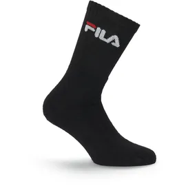 Fila Unisex Crew Sportsocken Sportsocken im 9er Pack Stretch schwarz 43-46