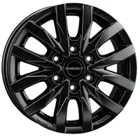 Borbet CW6 6,5 x 16 6 x 130 ET62 Schwarz Matt