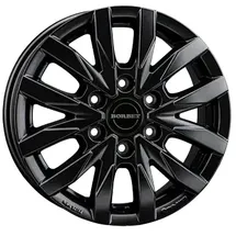 Borbet CW6 6,5 x 16 6 x 130 ET62 Schwarz Matt