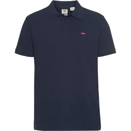 Levi's Poloshirt Housemark in blau mit dezentem Logo-XL