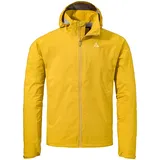 Schöffel 2.5L Jacket Tarvis M, leichte Fahrradjacke mit 2-Wege-Stretch, multifunktionale, wasserdichte Regenjacke mit integrierter Pack-Away Tasche, atmungsaktiv, molten gold, 54