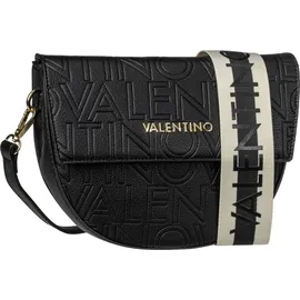 Valentino Pansy Umhängetasche Kunstleder Black